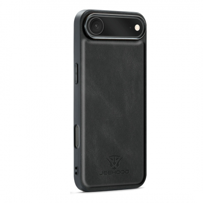 Husa piele cu textura moale, back cover, iPhone Air - CaseMe, Negru
