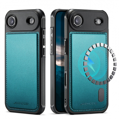 Husa pentru iPhone Air, CaseMe, compatibila MagSafe, textura moale, aderenta confortabila in mana, protectie ranforsata, compatibila cu suporturi magnetice, Verde