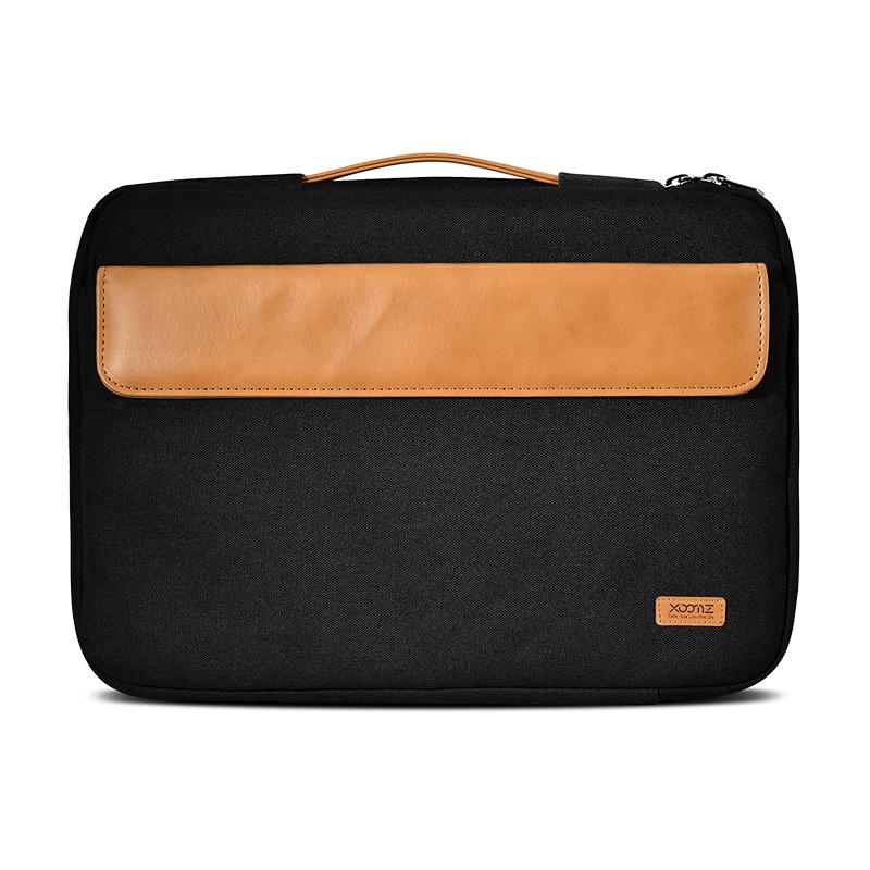 Geanta / Husa material textil, multiple buzunare, laptopuri 12 inch / tablete - Xoomz by iCarer, Negru