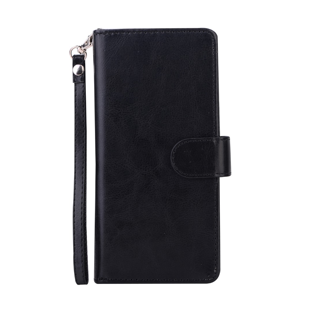 Husa 2in1 piele fina multifunctionala, portofel, back cover, Samsung Galaxy Note 8 - CaseMe, Negru