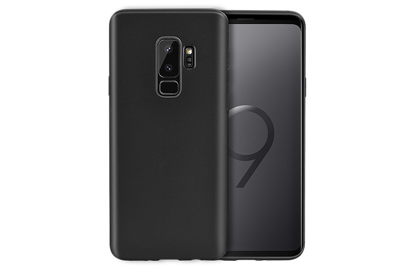 Husa slim mata, TPU moale si fin, tip back cover, Samsung Galaxy S9 - Hoco, Negru