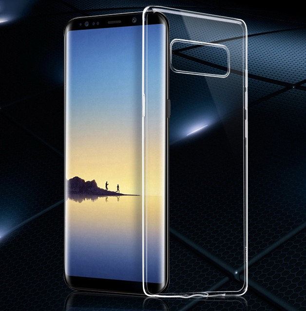 Husa ultra slim din silicon + TPU, tip back cover, Samsung Galaxy Note 8 - Hoco, Transparent