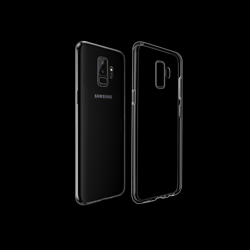Husa ultra slim din silicon + TPU, tip back cover, Samsung Galaxy S9 Plus - HOCO, Transparent