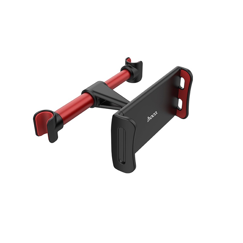 Suport auto tetiera, universal, pentru telefoane si tablete - Hoco, Negru
