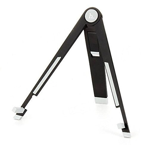 Suport / trepied / stand universal, pliabil, telefon, tableta, carte, aliaj de zinc - Hoco, Negru