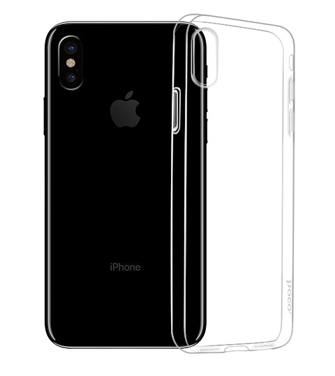 Husa ultra slim din gel TPU, tip back cover, iPhone X / XS - HOCO Light, Transparent