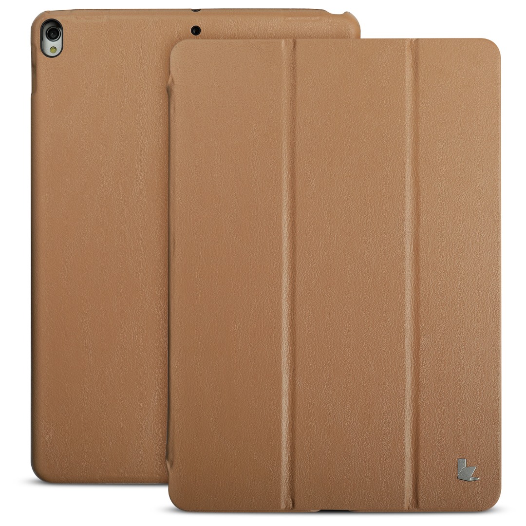 Husa piele fina microfibra, smart cover, stand, iPad Pro 10.5 / iPad Air 3 10.5 - Jison Case, Maro